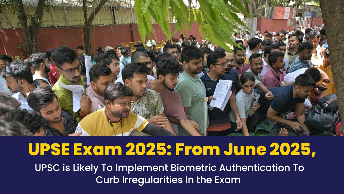 UPSC CSE Prelims 2025 — June 1 confirmed. Admit cards from May 12